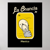 la Chancla yellow ポスター (正面)