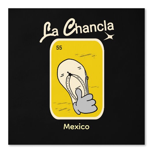 la Chancla yellow 壁紙 (正面)