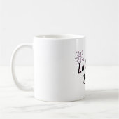 "LA CHICA BRAVA FIERCE GIRL" コーヒーマグカップ (左)