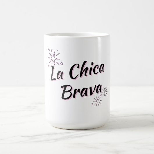 LA CHICA BRAVA "FIERCE GIRL" マグ (中央)