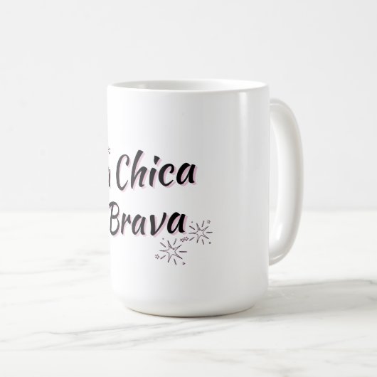 LA CHICA BRAVA "FIERCE GIRL" マグ (正面右)