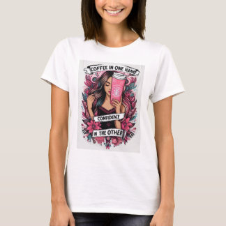 La chica del café tシャツ