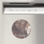 La Cieneguilla Petroglyph Santa Fe マグネット (インサイチュ (食洗機))