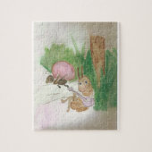 la cigale et la fourmi ジグソーパズル (縦)