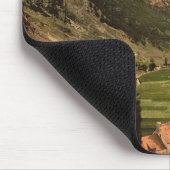 La Cirque de Gavarnie、ピレネー山脈、フランス マウスパッド (コーナー)