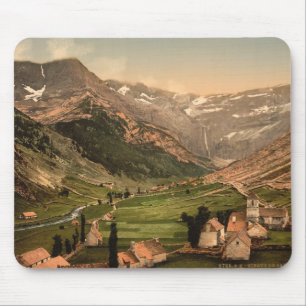 La Cirque de Gavarnie、ピレネー山脈、フランス マウスパッド