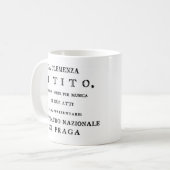 La Clemenza di Tito Librettoタイトルページ コーヒーマグカップ (正面左)