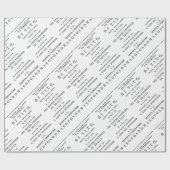 La Clemenza di Tito Librettoタイトルページ ラッピングペーパー (フラット)