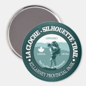 La Cloche – シルエットトレイル(T) マグネット (正面/裏面)