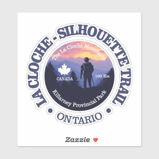 La Cloche-Silhouette Trail (rd2) シール (シート)