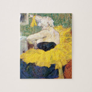 La Clownesse (Clown) Cha-U-Kao by Toulouse Lautrec ジグソーパズル