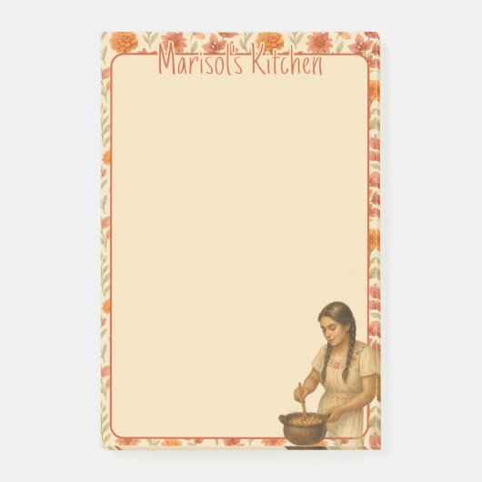 "La Cocina de Mama" My Recipes Post-it Notes ポストイット (正面)