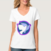 La colombe est un symbole de paix tシャツ (正面)