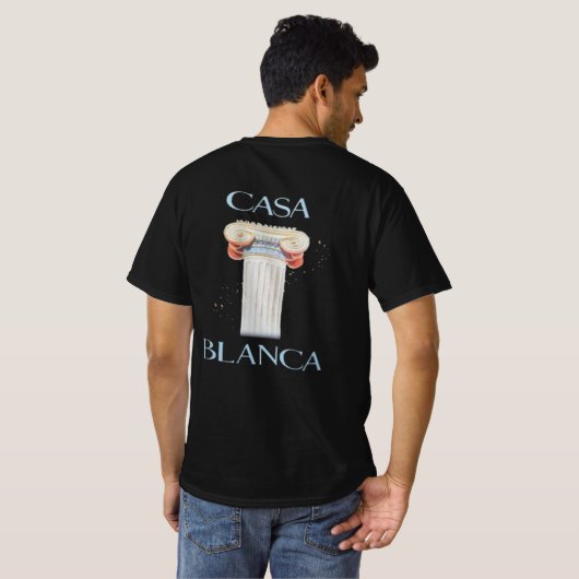 La Colonne T-Shirt Tシャツ (裏面フル)