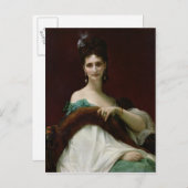 La Comesse de Keller, 1873 ポストカード (正面/裏面)
