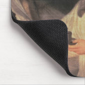 La Comtesse duバリー(1743-93年) (キャンバスの油) マウスパッド (コーナー)