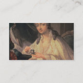 La Comtesse duバリー(1743-93年) (キャンバスの油) 名刺 (裏面)