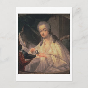 La Comtesse du Barry (1743-93) (キャンバス油) ポストカード