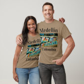 La Comuna 13% pipe% Medellínのサンハビエルのコミューン13 Tシャツ (ユニセックス)
