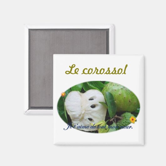 la corossol マグネット (正面/裏面)