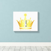 La Couronne Astrale de PLAISIR INFINI キャンバスプリント (インサイチュ (ウッドフロア))