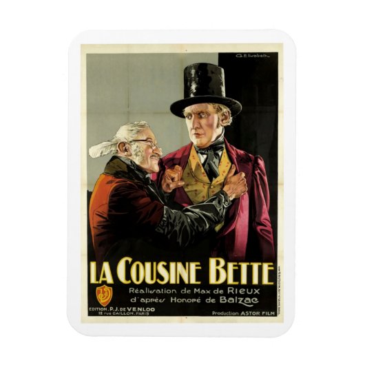La Cousine Bette （映画， 1927） マグネット (縦)