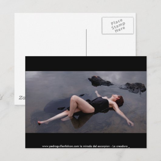 la creadora2のwww.pedroguillenfalcon.comのla mir… ポストカード (正面/裏面)