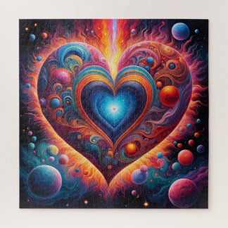 La création d'un coeur ジグソーパズル