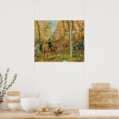 La croisee des chemins, 1883 (キャンバス油) ポスター (キッチン)