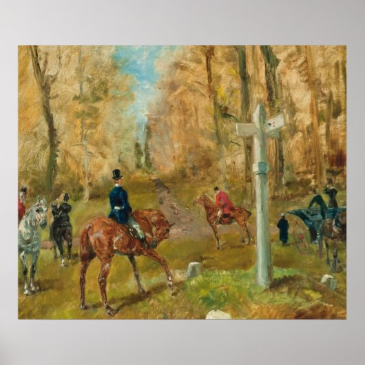 La croisee des chemins, 1883 (キャンバス油) ポスター (正面)