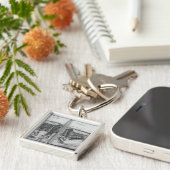 La Croix補助鉱山の銀鉱山、ロレーヌ キーホルダー (側面)