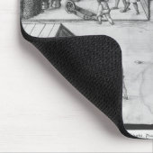 La Croix補助鉱山の銀鉱山、ロレーヌ マウスパッド (コーナー)