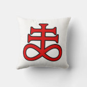 La Croix de l'Alchimiste Noir クッション (裏面)