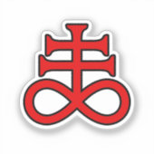 La Croix de l'Alchimiste Noir シール (正面)