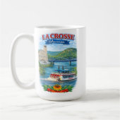 La Crosse, WI Scenic Wisconsin Coffe Mug コーヒーマグカップ (左)
