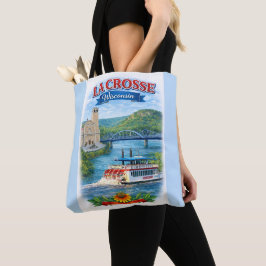 La Crosse, WI Scenic Wisconsin Tote Bag トートバッグ