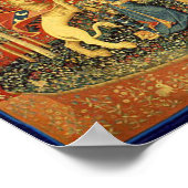 La Dame à la licorne ポスター (角)