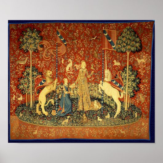 La Dame à la licorne ポスター (正面)