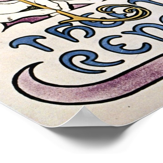 la dame aux camélias by Alfons Mucha 1896 ポスター (角)