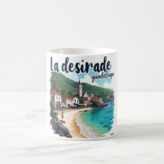 LA DESIRADE GUADELOUPE コーヒーマグカップ (中央)