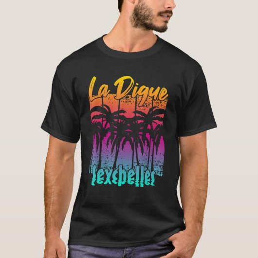 La Digue Seychelles Tシャツ (正面)