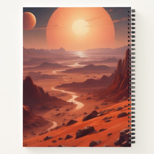 La Diosa Roja de Marte ノートブック (裏面)