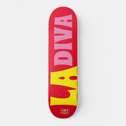 LA DIVA スケートボード (正面)