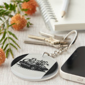 la Dodge Charger, car,Porte-clés en acrylique キーホルダー (正面右)