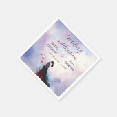 La Dolce Vitaのインスピレーショ結婚ン1940フランスの年代 スタンダードカクテルナプキン (角)