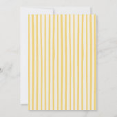  La Dolce Vita Bridal Shower Invitation  招待状 (裏面)