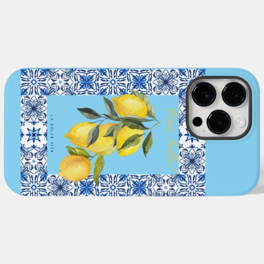 La Dolce Vita Case-Mate iPhoneケース (裏面 (横))