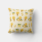 La Dolce Vita Citrus Lemon Gelato クッション (正面)