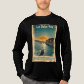 . La Dolce Vita - Inspired by 1960s Posters トライブレンドTシャツ (正面)