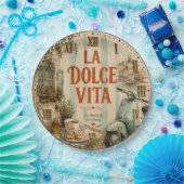 La Dolce Vita Italian ペーパープレート (パーティー)